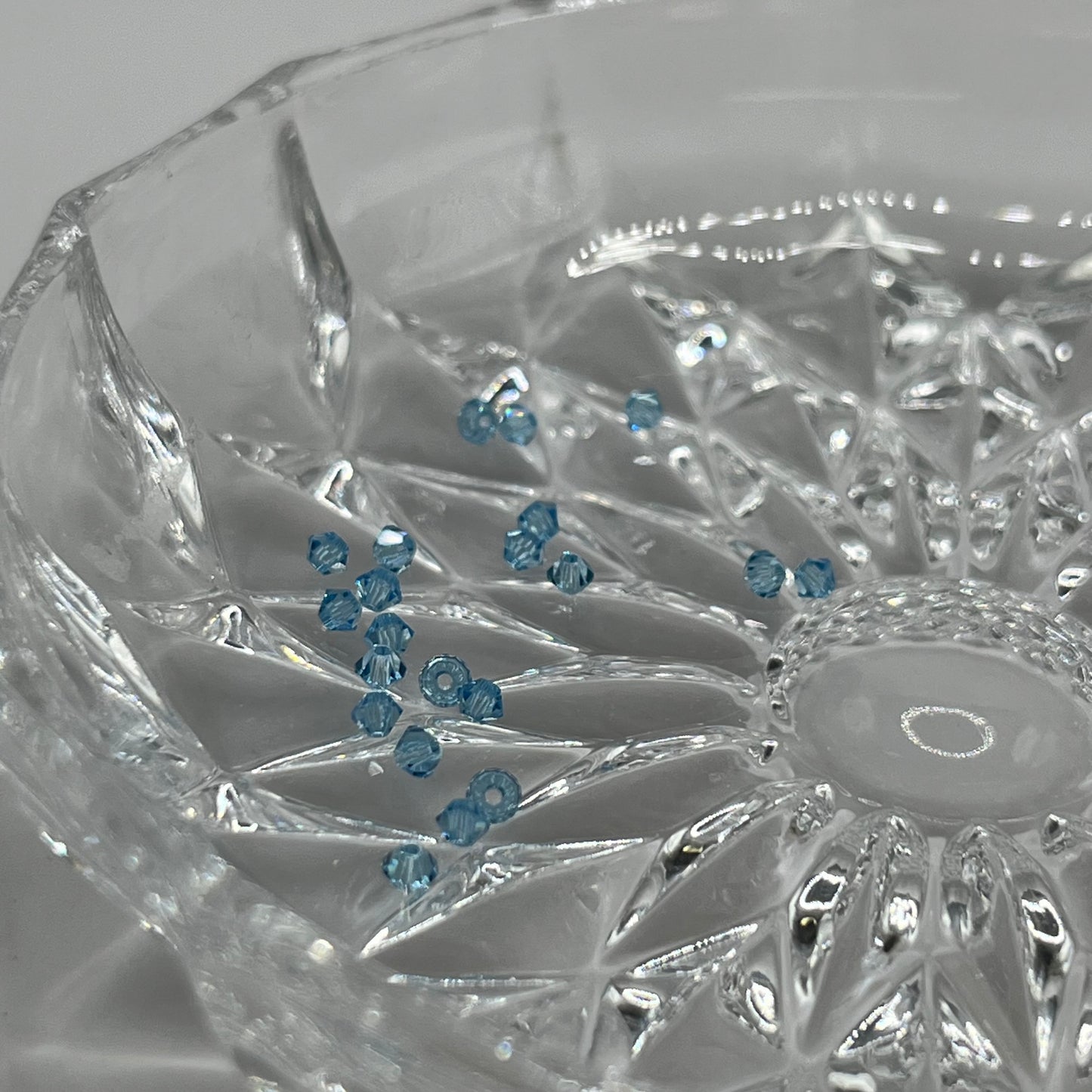 Swarovski 2.5MM Bicones - Aquamarine (24pcs)