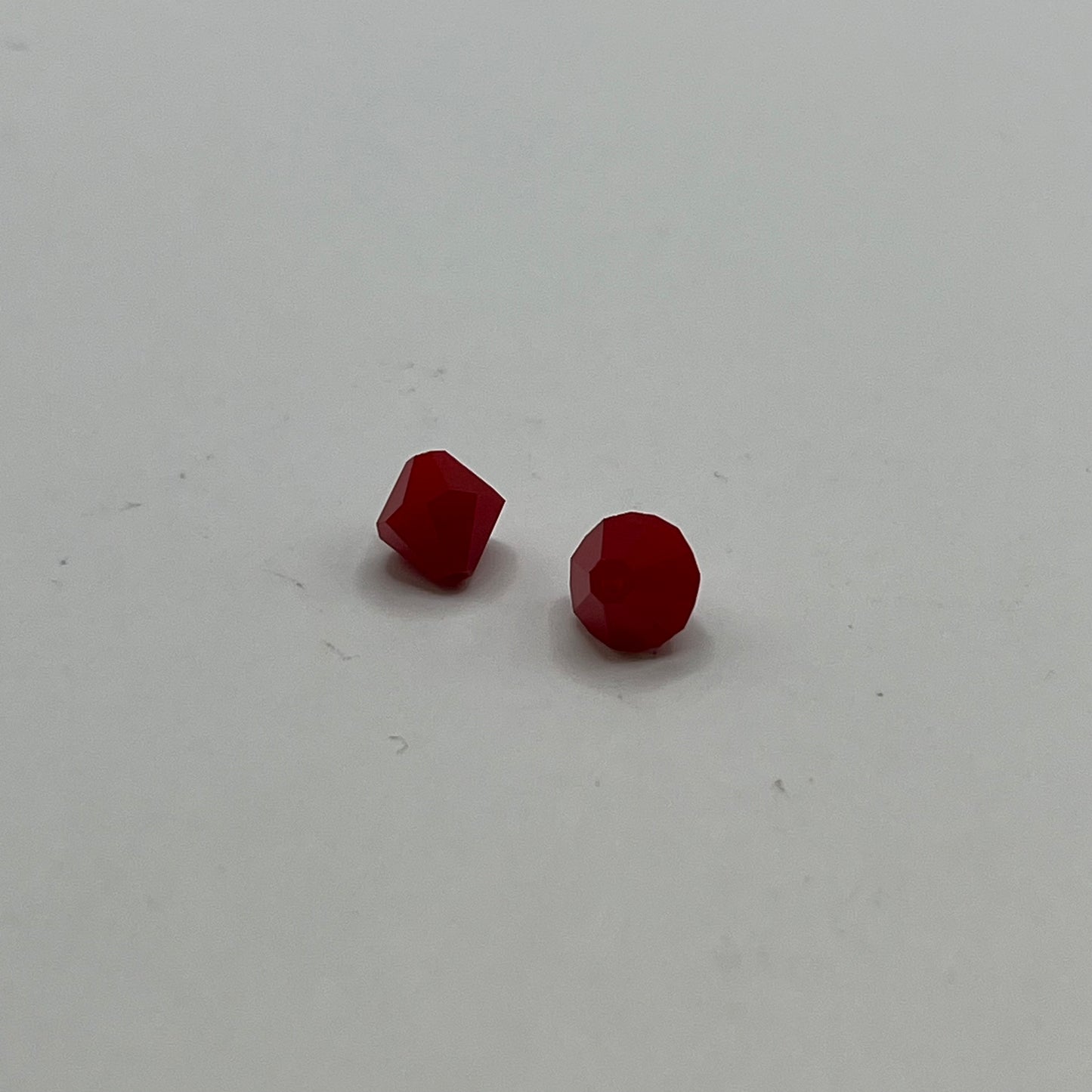 Swarovski 6MM Bicones - Dark Red Coral (12pcs)
