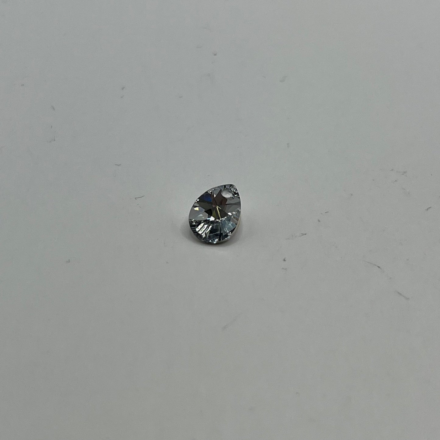 Swarovski 8MM Mini Pear Pendant A6128 - Crystal CAL