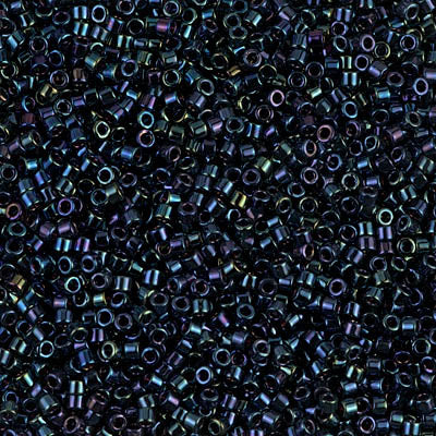 DB0002 - Metallic Dark Midnight Blue Iris - 11/0