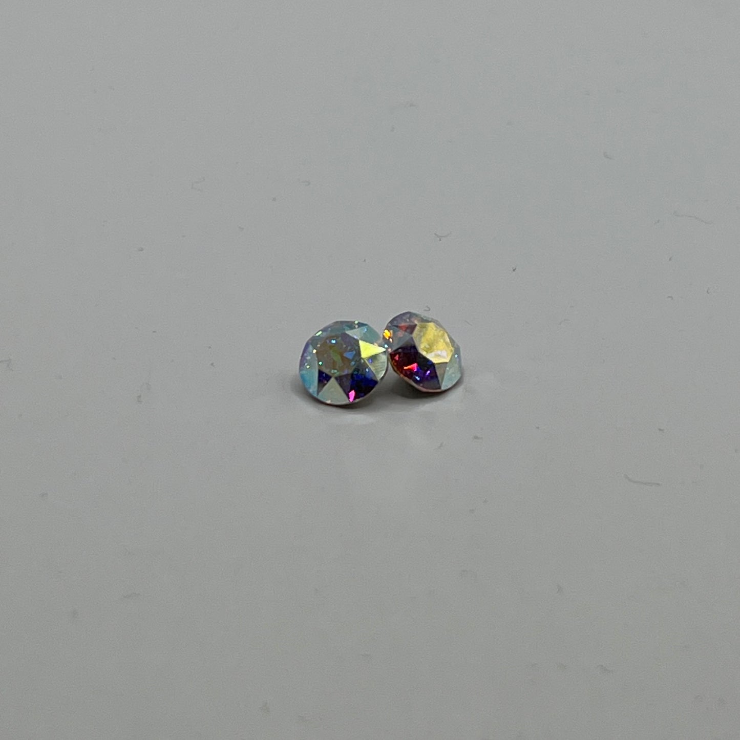Austrian Crystal 8MM Chaton A1088 - Crystal AB (4pcs)