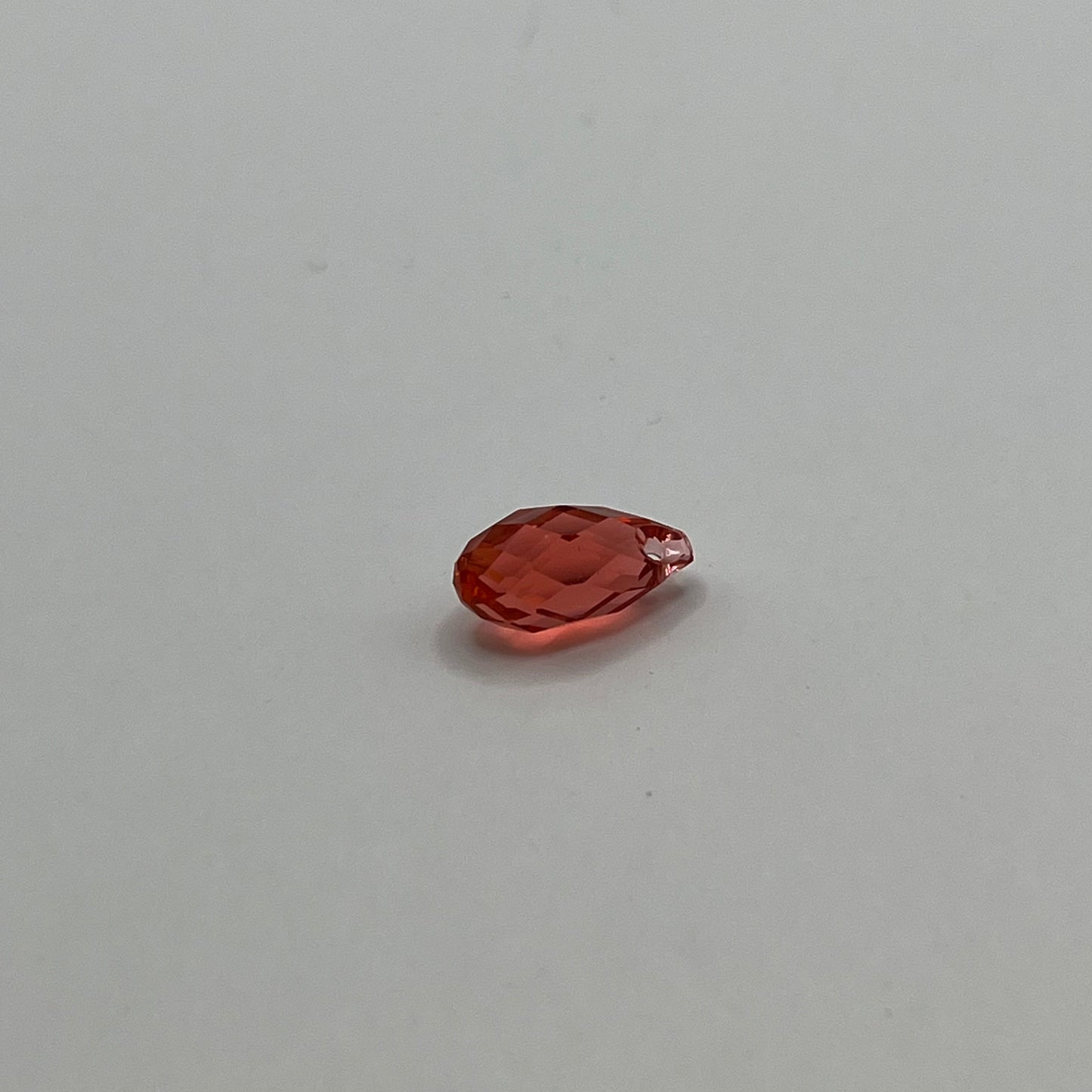 Swarovski 13x6.5MM Briolette Pendant A6010 - Padparadscha