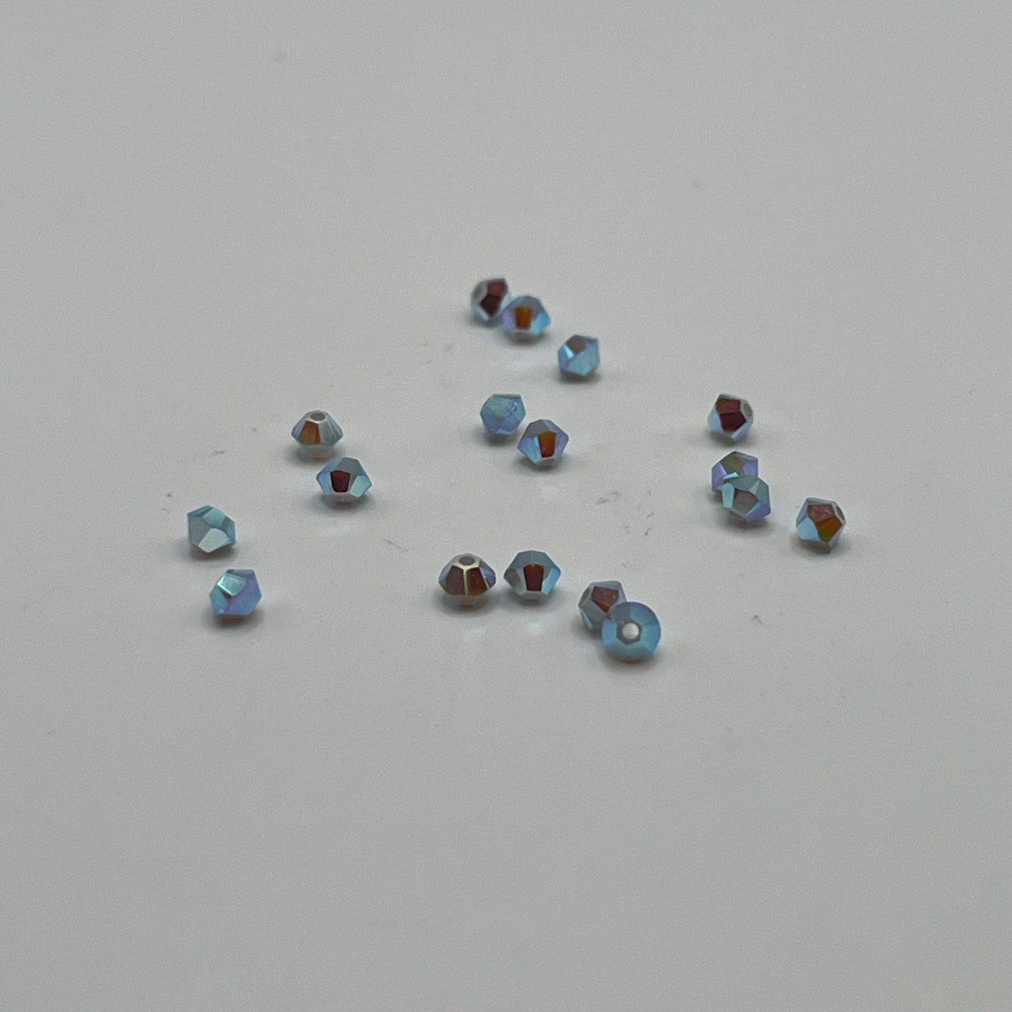 Swarovski 3MM Bicones - Air Blue Opal AB2X (24pcs)