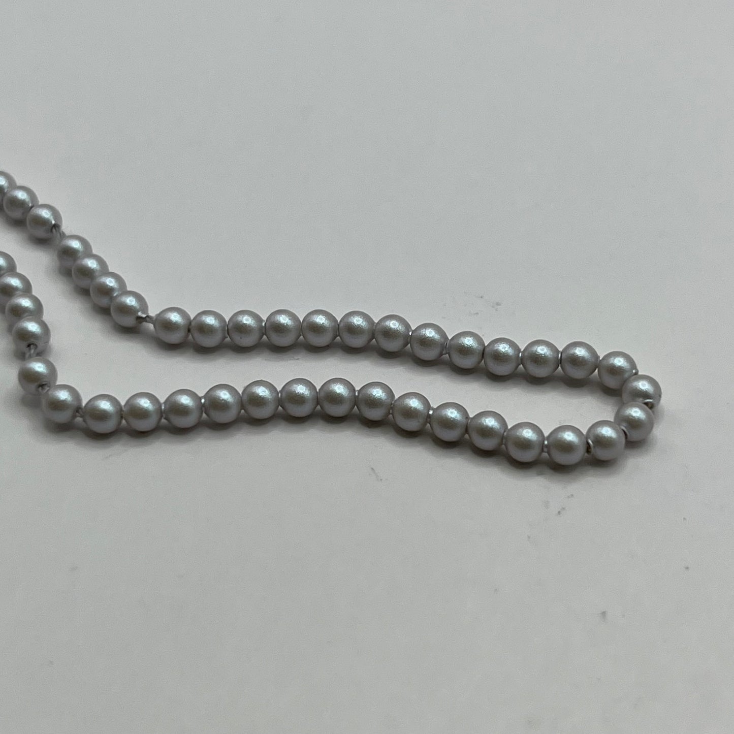 Swarovski 3MM Pearls - Iridescent Dove Grey (50pcs)