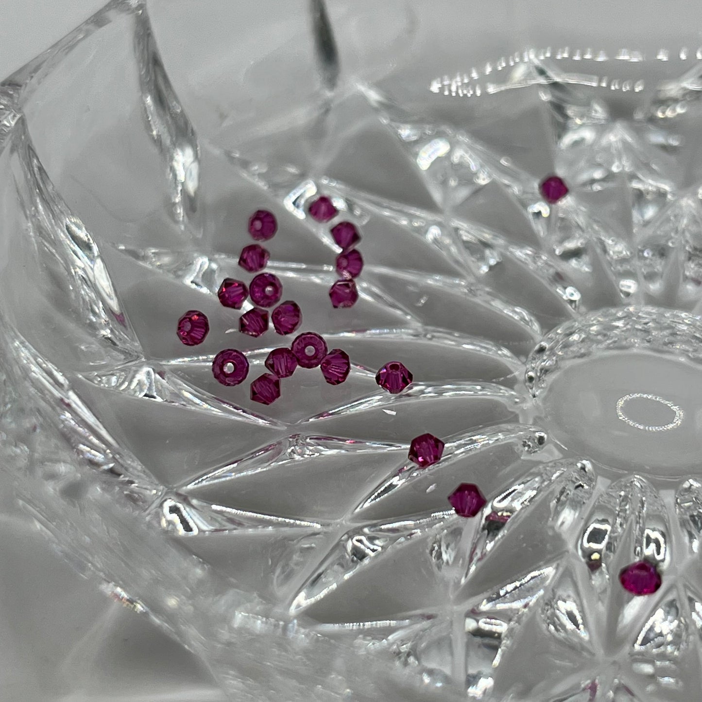Swarovski 2.5MM Bicones - Fuchsia (24pcs)