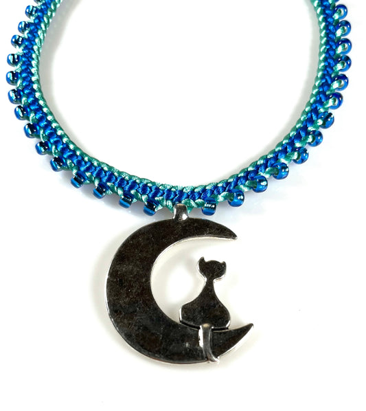 Cat in the Moon Necklace Kit