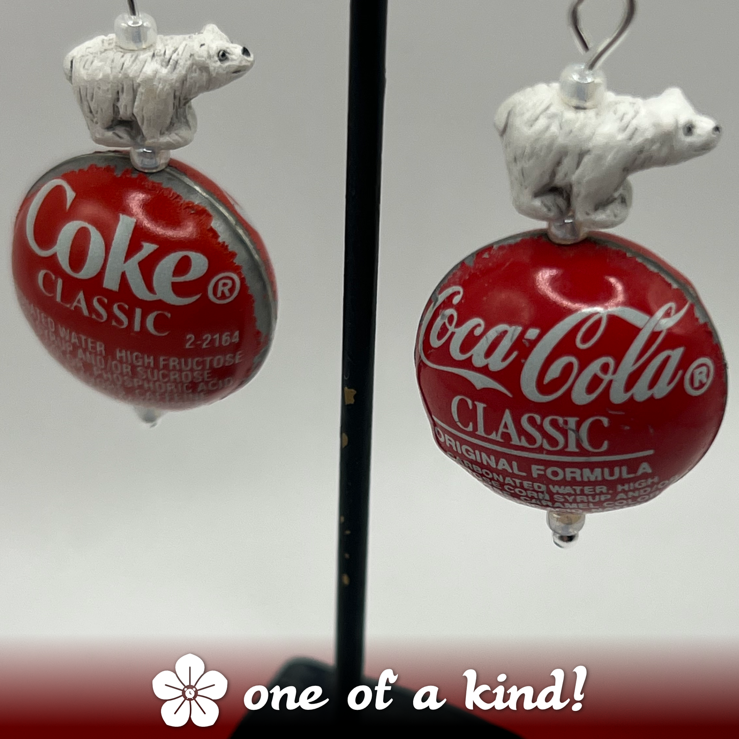 Vintage Soda Earrings