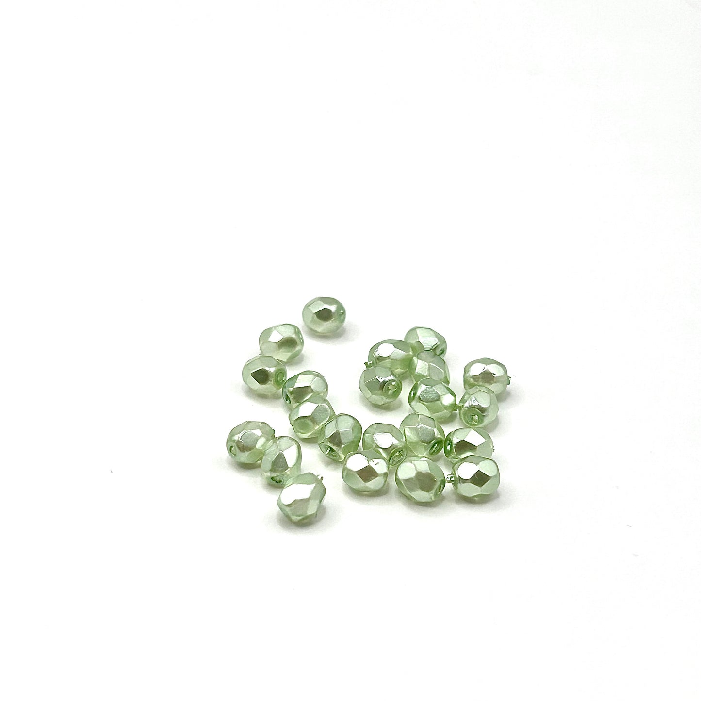 Firepolish 4MM - Pearl Mint - Strand 50