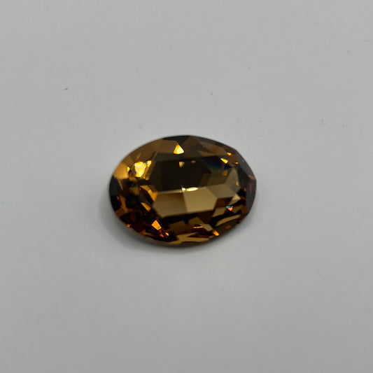 Swarovski Oval 30x22MM Crystal Light Colorado Topaz