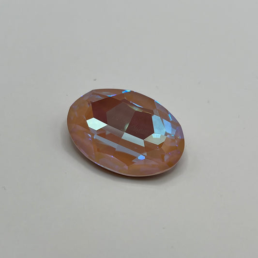 Swarovski Oval 30x22MM Crystal Dusty Pink DeLite