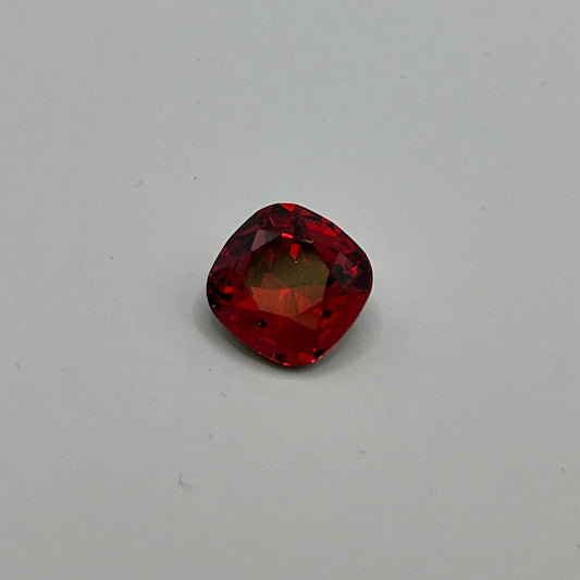 Swarovski Rounded Square 12MM Crystal Scarlet