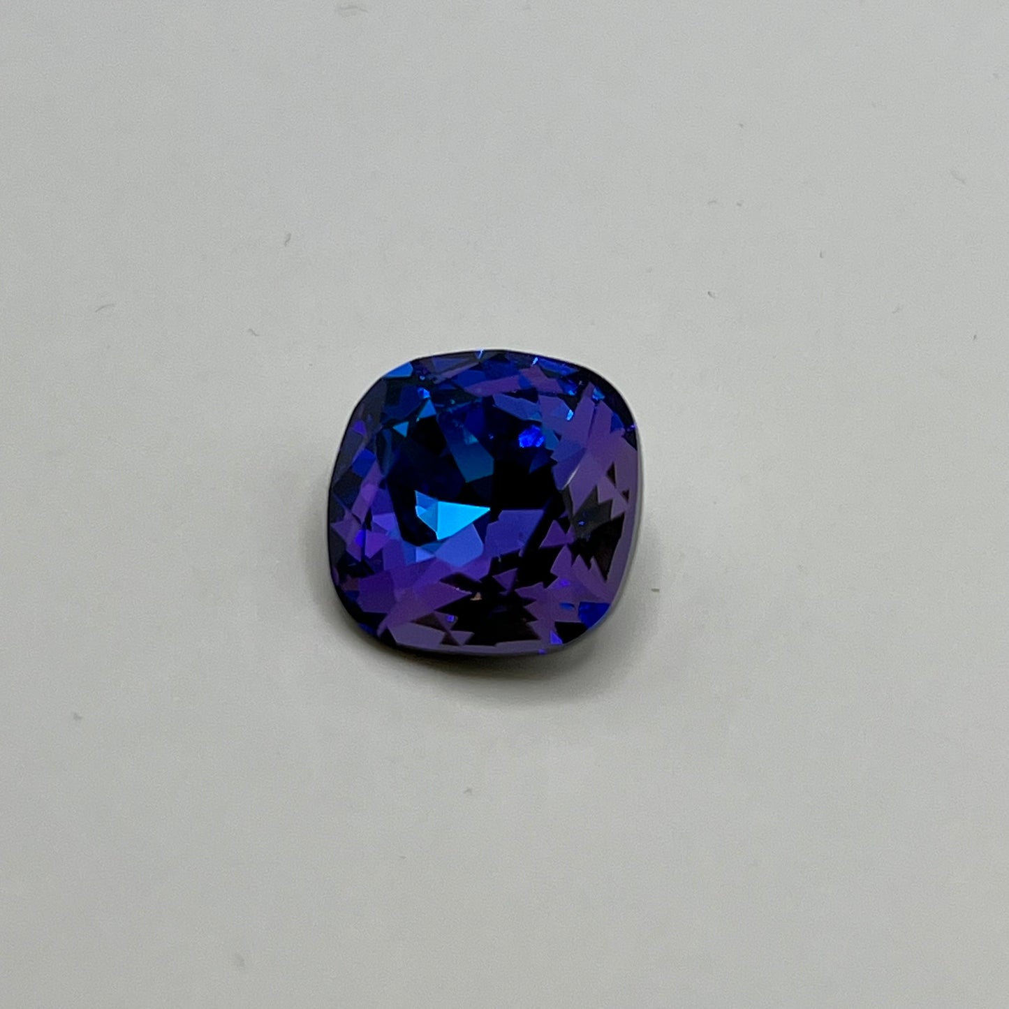 Swarovski Rounded Square 12MM Crystal Heliotrope