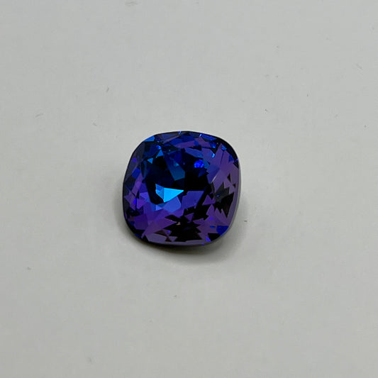 Swarovski Rounded Square 12MM Crystal Heliotrope