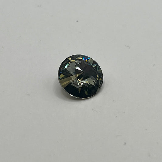 Swarovski 10MM Rivoli A1122 - Black Diamond (2pcs)