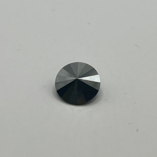 Swarovski 10MM Rivoli A1122 - Jet Hematite (2pcs)