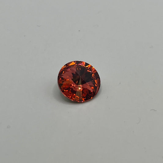 Swarovski 12MM Rivoli A1122 - Padparadscha