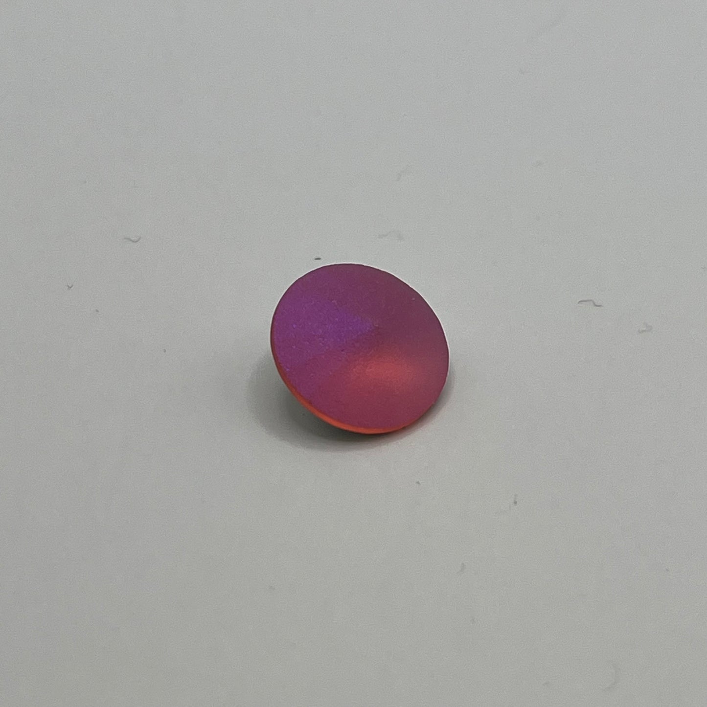 Swarovski 12MM Rivoli A1122 - Padparadscha Frost