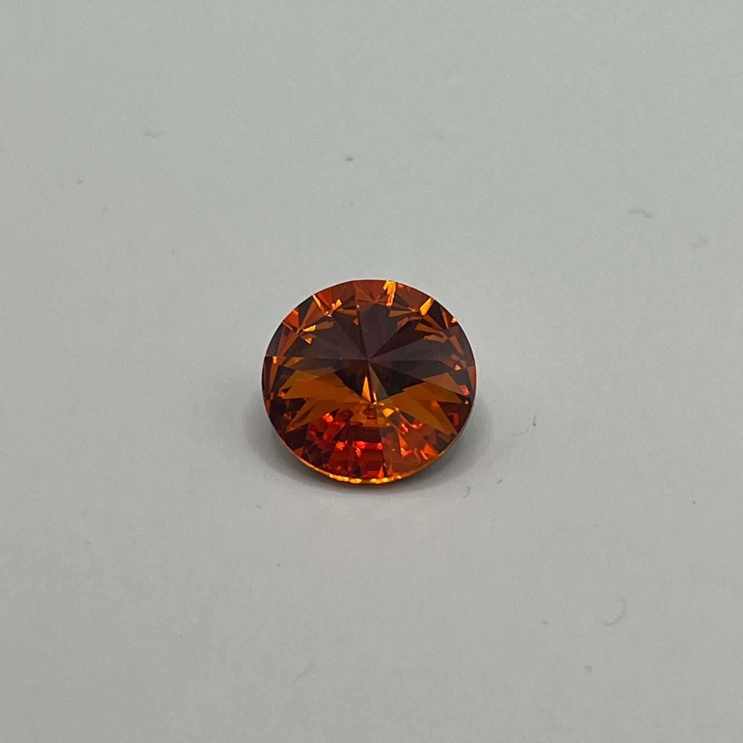 Swarovski 12MM Rivoli A1122 - Tangerine