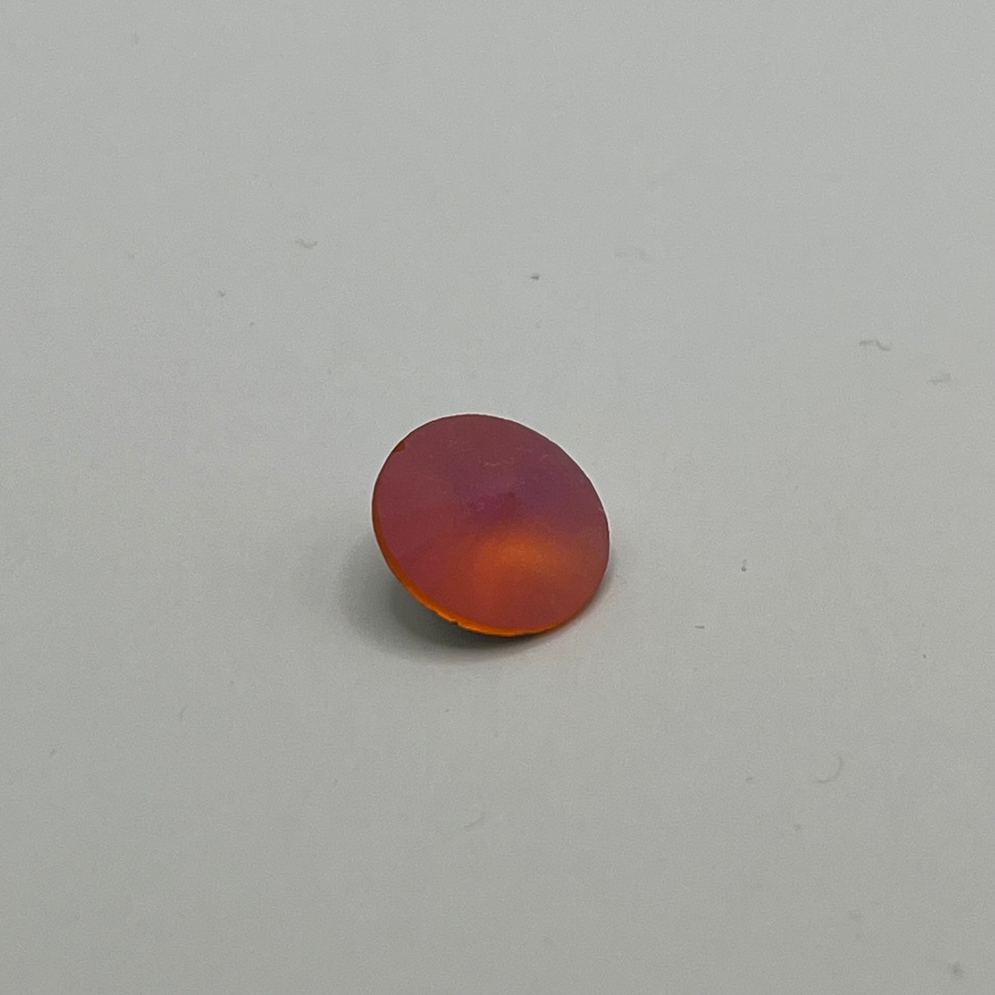 Swarovski 12MM Rivoli A1122 - Tangerine Frost