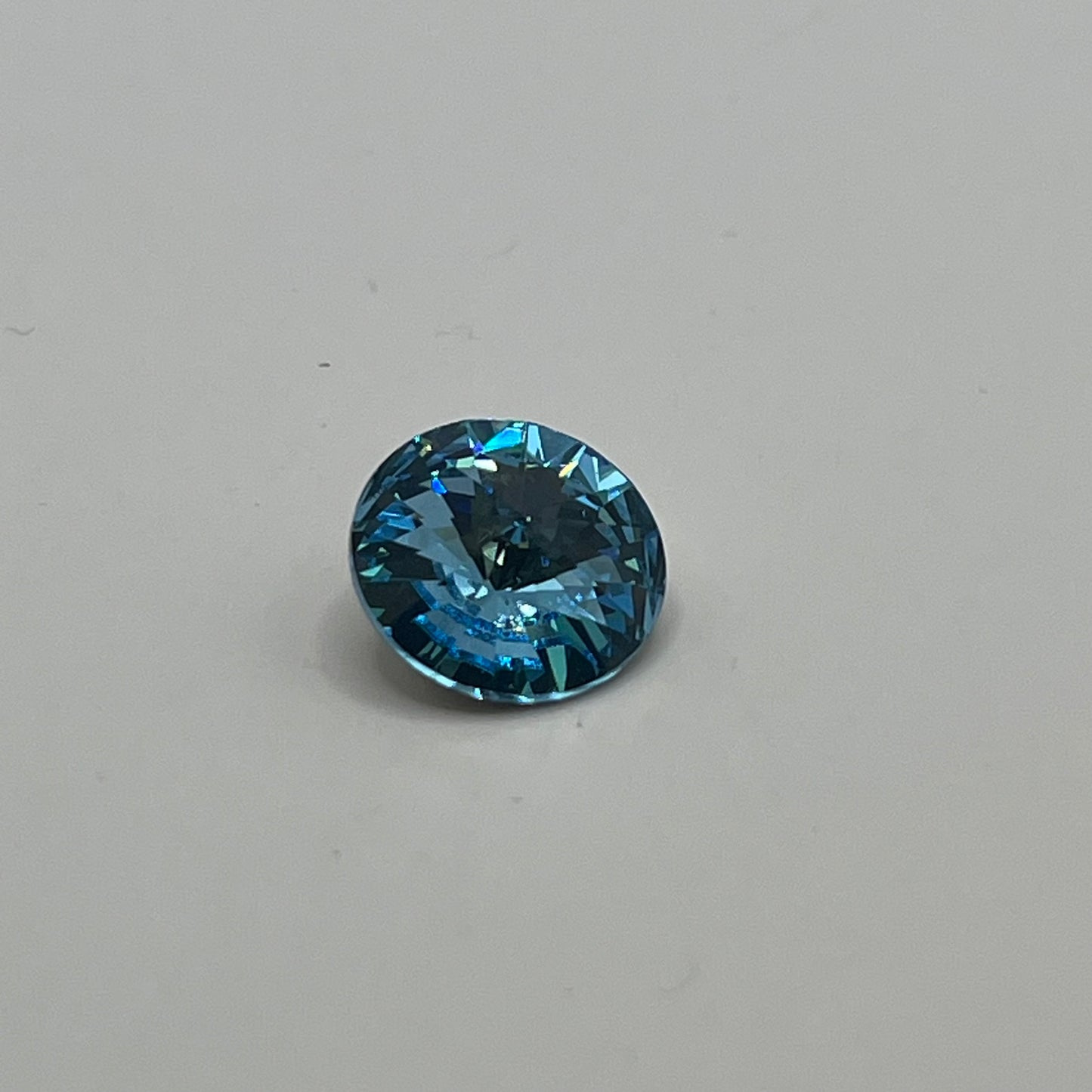 Swarovski 12MM Rivoli A1122 - Aquamarine