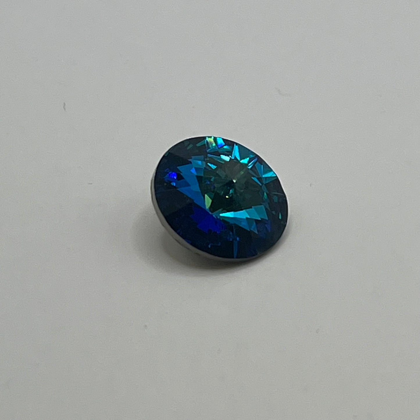 Swarovski 12MM Rivoli A1122 - Bermuda Blue
