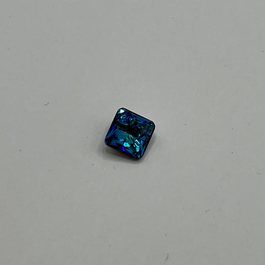 Swarovski 9MM Princess Pendant A6431 - Bermuda Blue