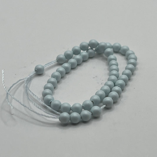 Swarovski 3MM Pearls - Pastel Blue (50pcs)