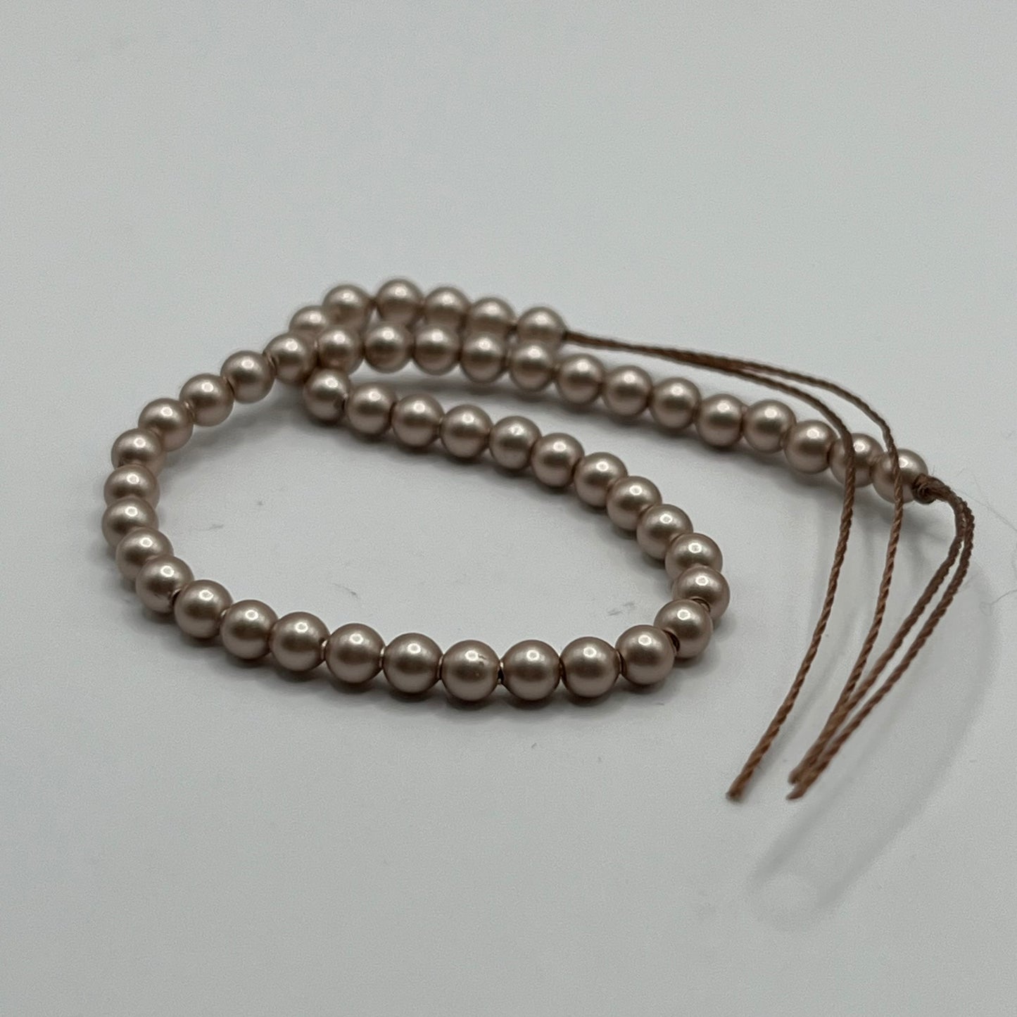 Swarovski 3MM Pearls - Powder Almond (50pcs)