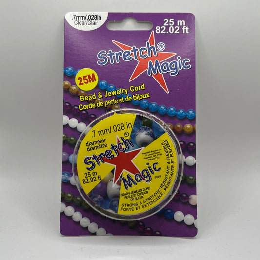 Stretch Magic .7MM Clear  25M