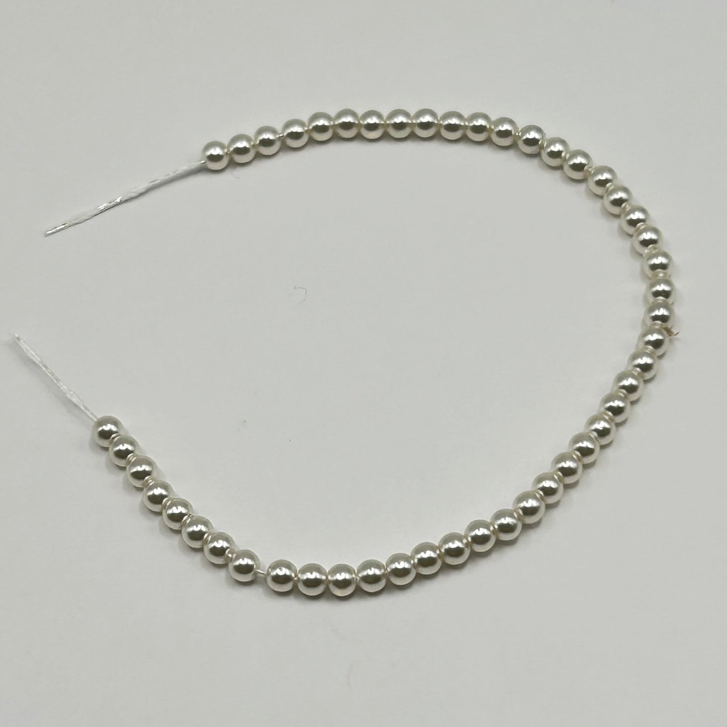 Czech Pearl 2MM - Bright White - Bag 50