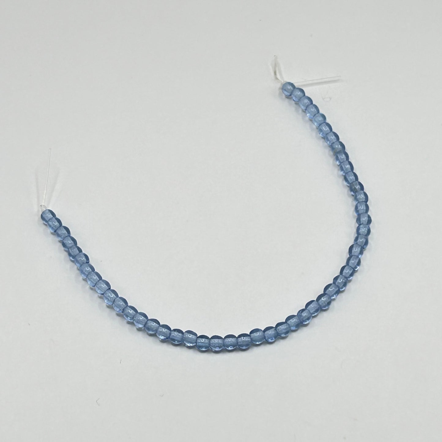 Czech Druks: 3MM - Light Sapphire - Bag 50