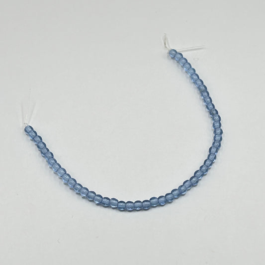 Czech Druks: 3MM - Light Sapphire - Bag 50