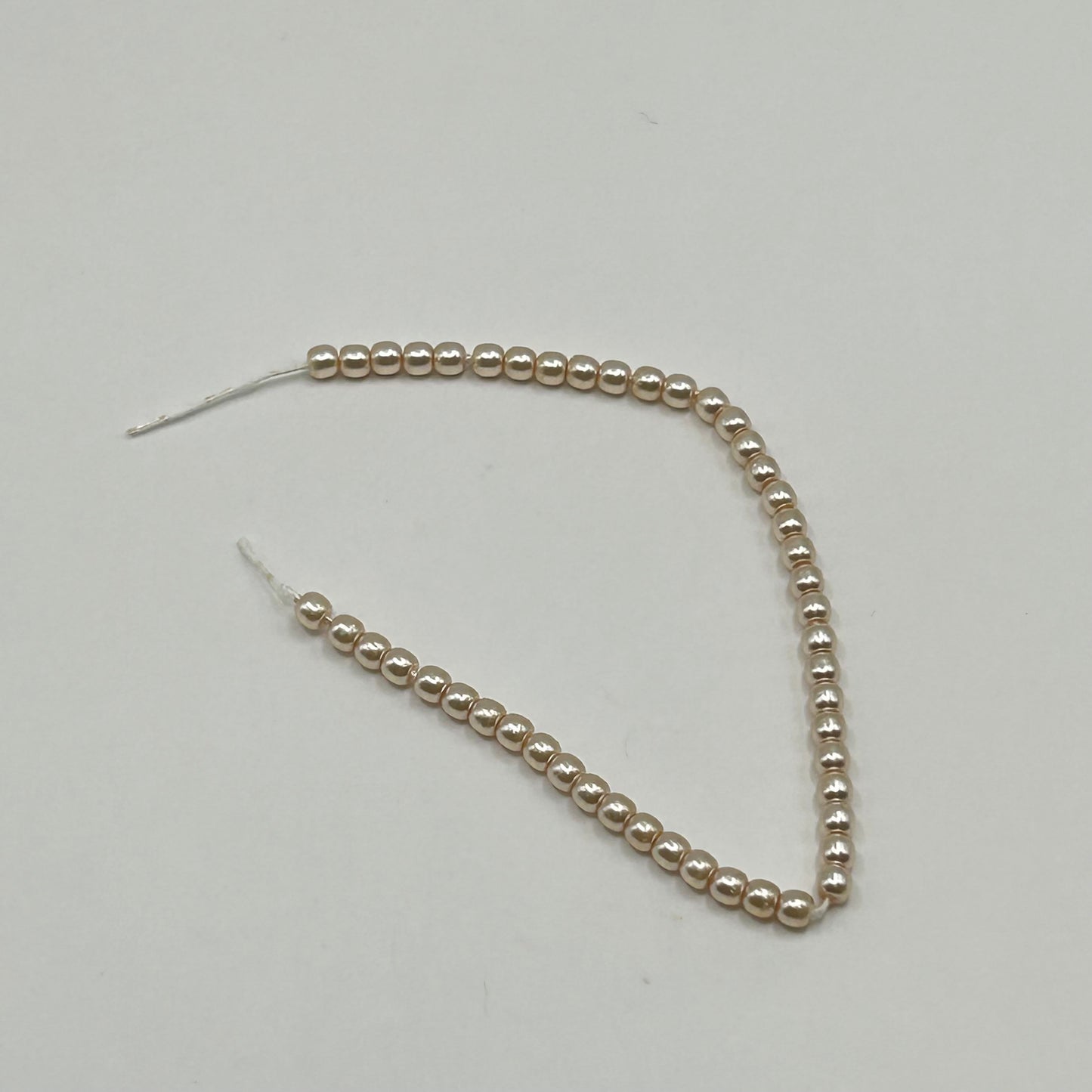 Czech Pearl 2MM - Pale Pink - Strand 50