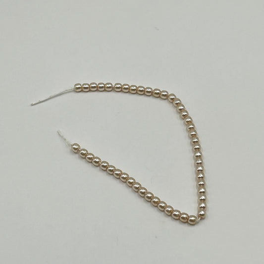 Czech Pearl 2MM - Pale Pink - Strand 50