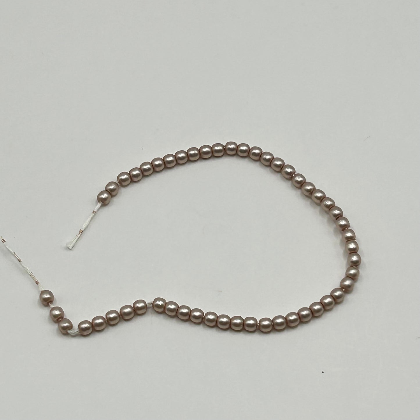 Czech Pearl 2MM - Antique Pink  - Strand 50