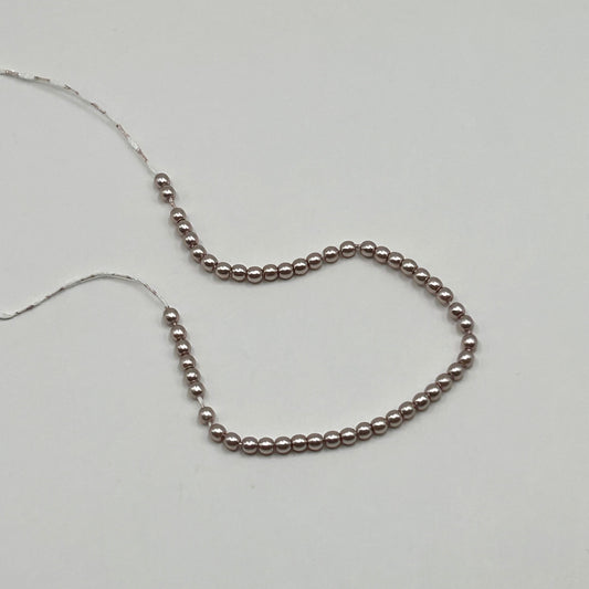 Czech Pearl 2MM - Light Rose - Bag 50