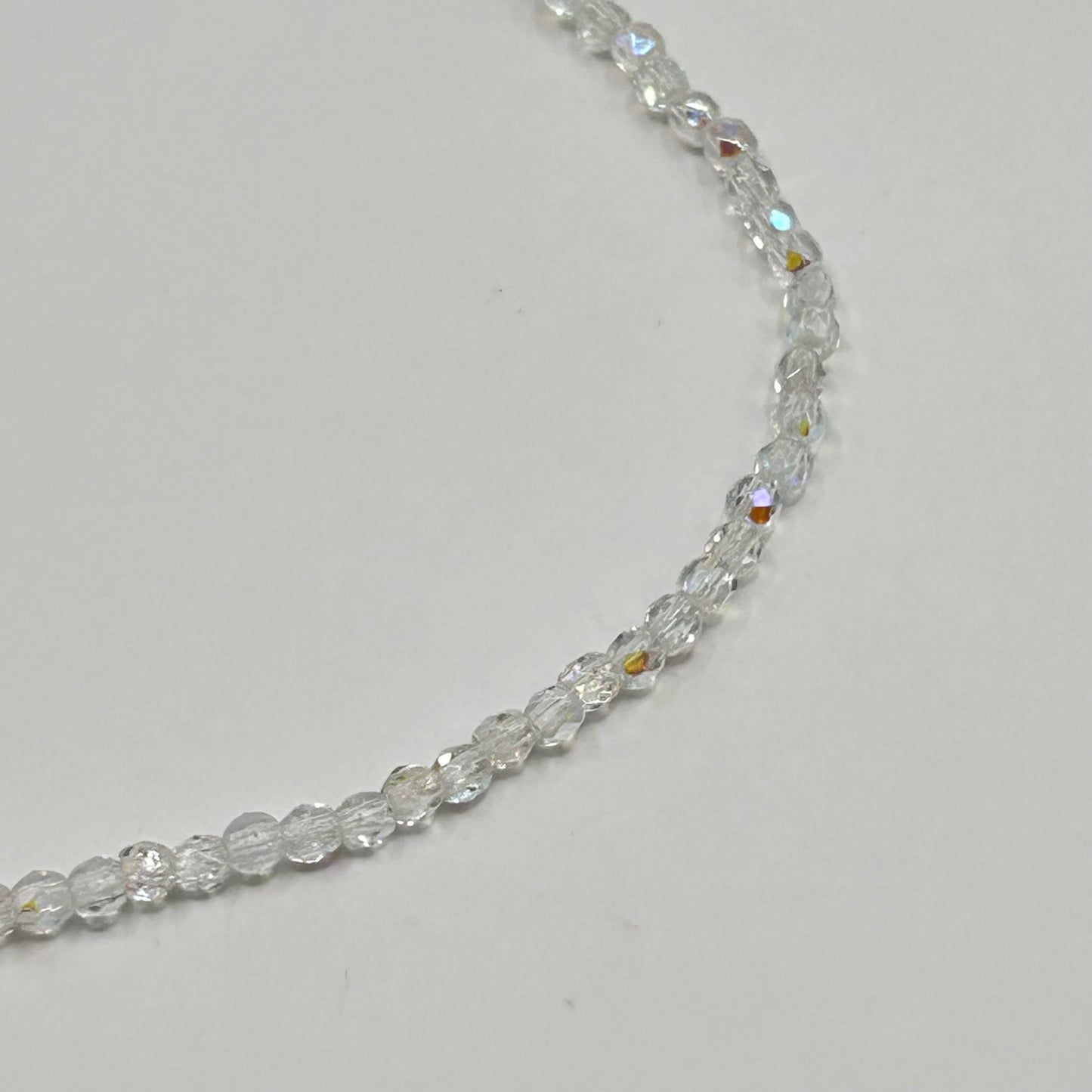 Firepolish 2MM - Crystal AB - Str 50
