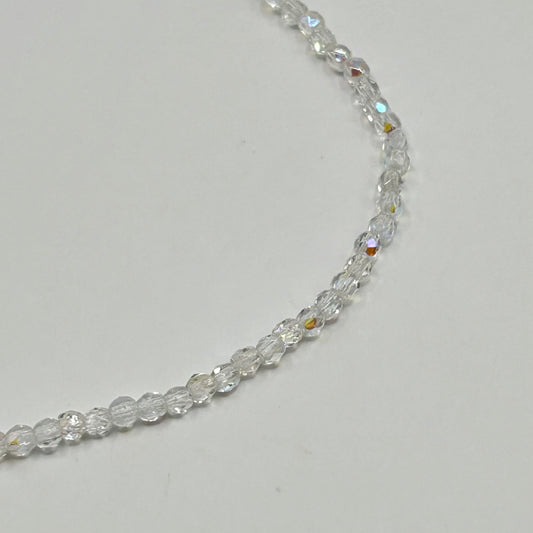 Firepolish 2MM - Crystal AB - Str 50