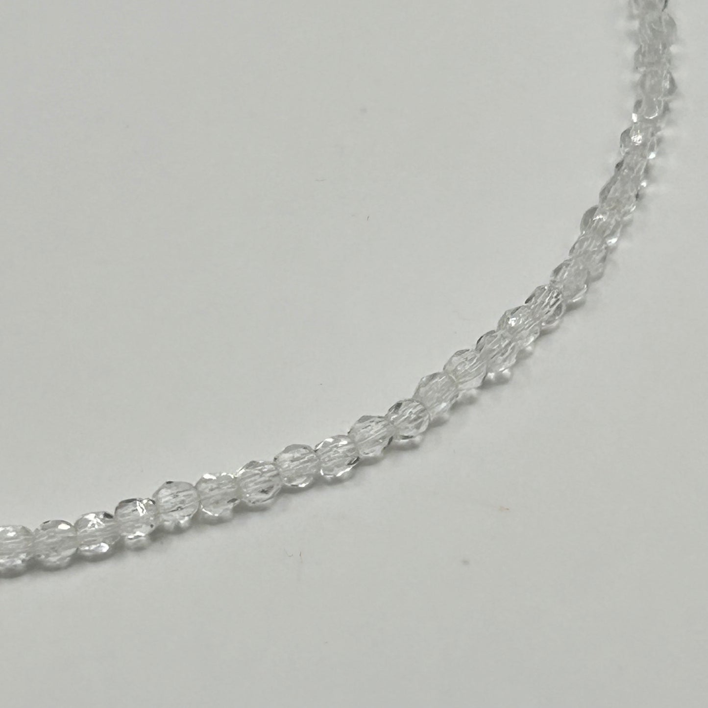Firepolish 2MM - Crystal - Strand 50