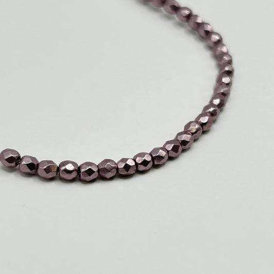 Firepolish 3MM - Sueded Gold Blackened Pearl - Str. 50
