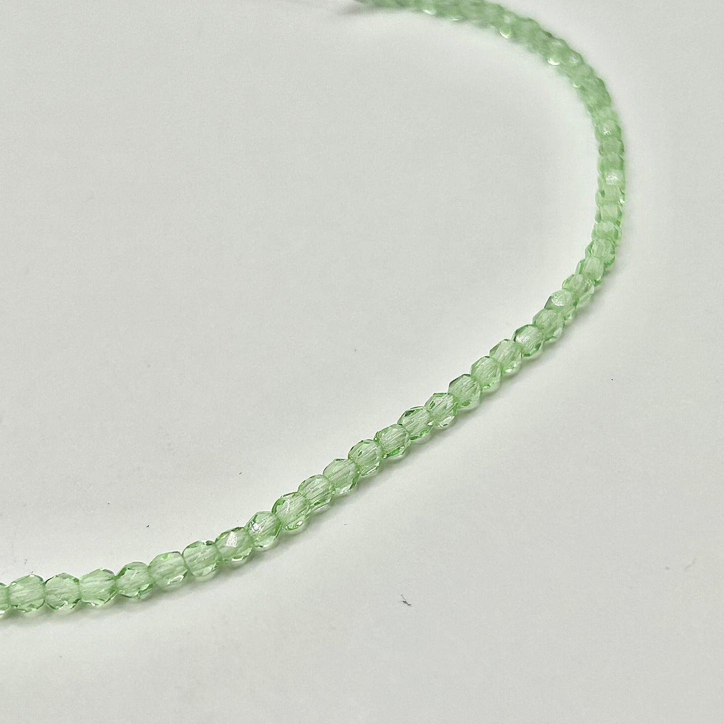 Firepolish 3MM - Peridot - Strand 50
