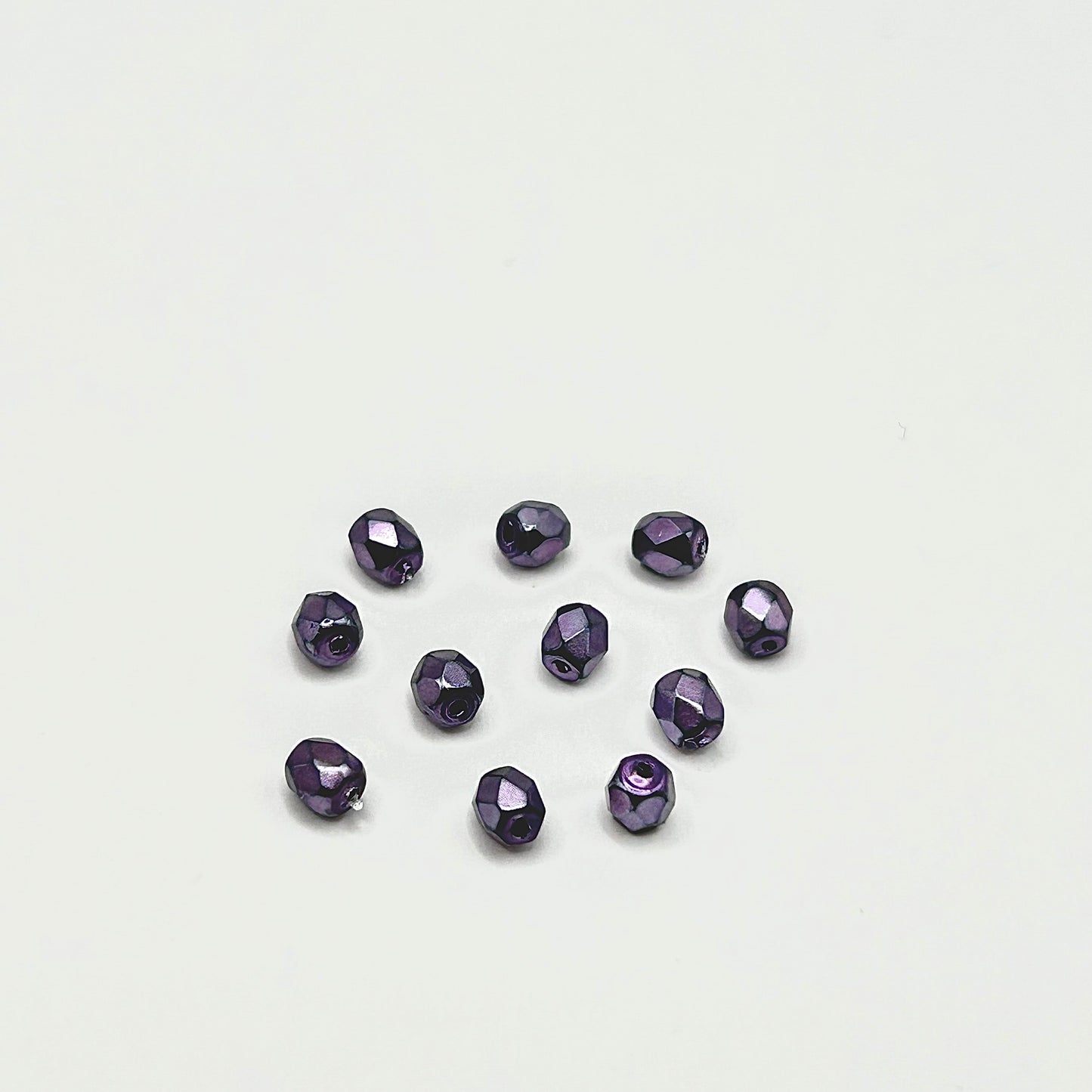 Firepolish 3MM - Jet Heavy Metal Purple - Strand 50