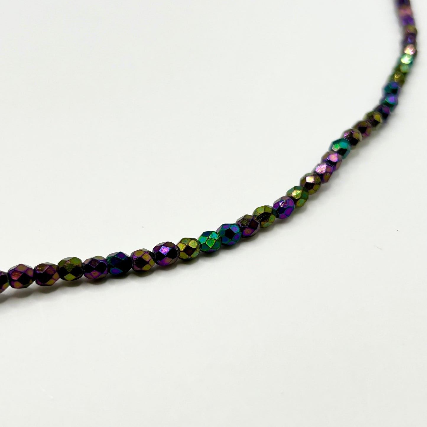 Firepolish 3MM - Iris Purple - Strand 50