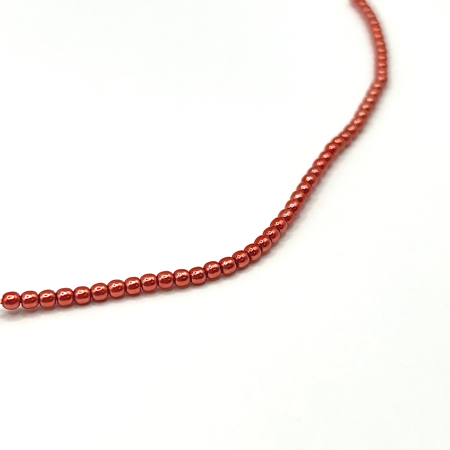 Czech Pearl 2MM - Salmon - Bag 50