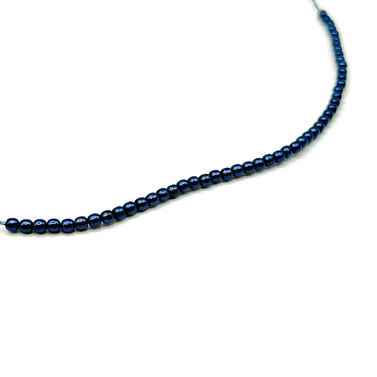 Czech Pearl 2MM - Navy - Bag 50