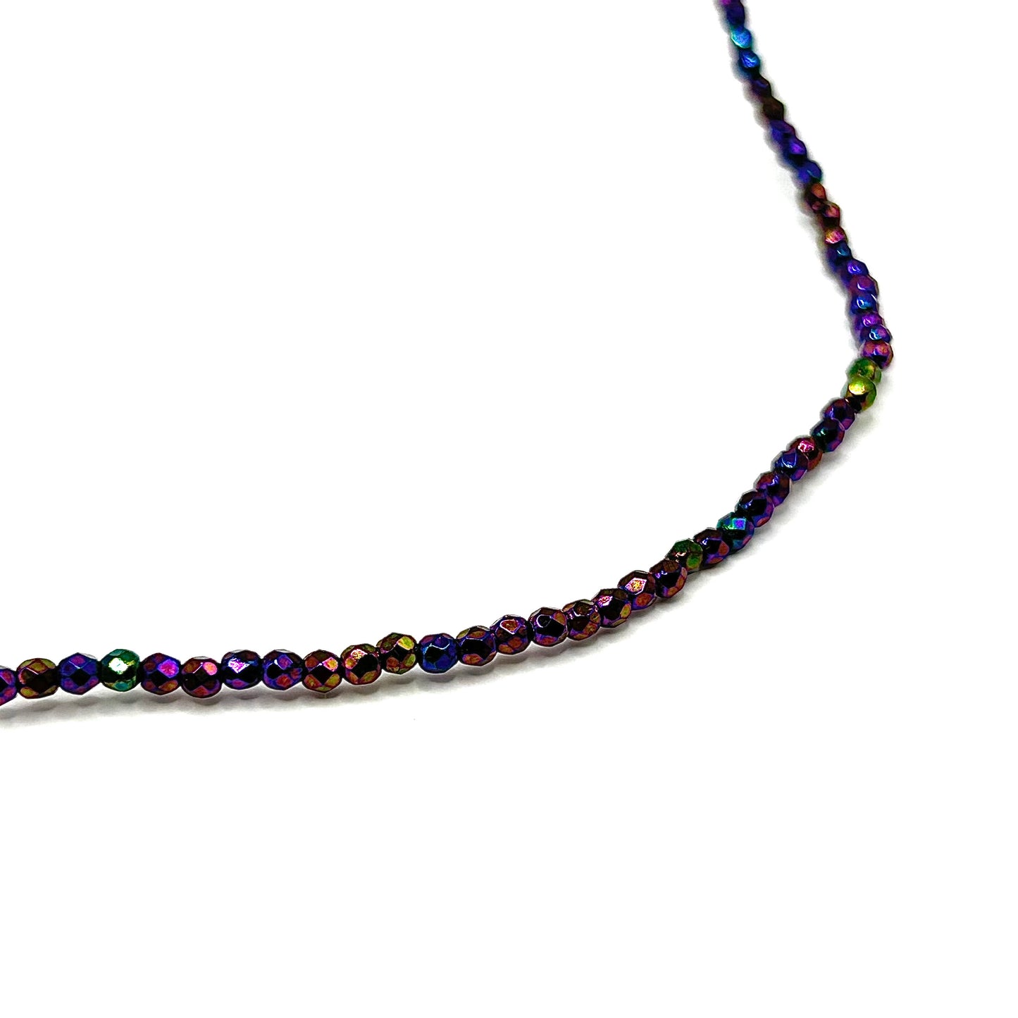 Firepolish 2MM - Iris Purple -  Strand 50