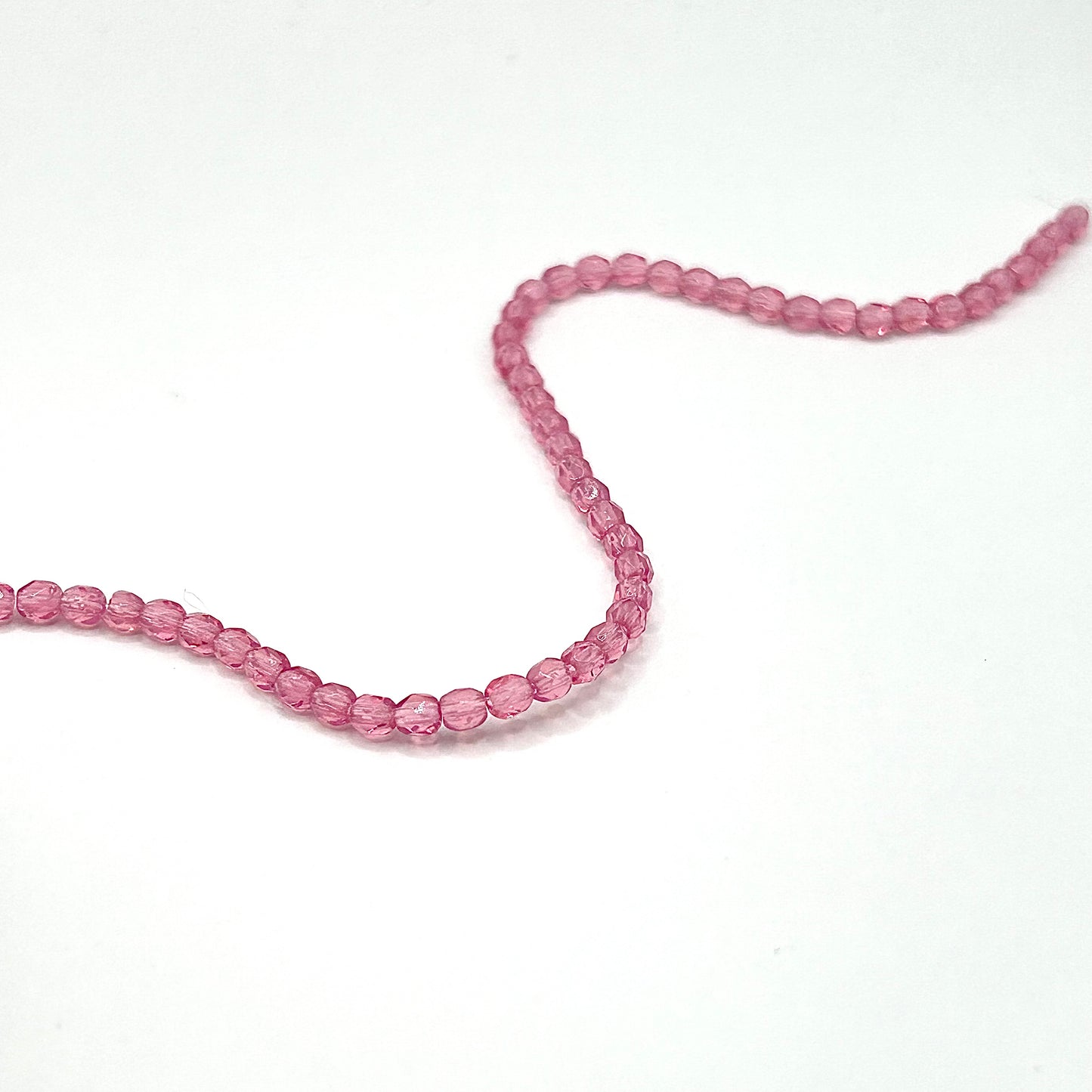 Firepolish 3MM - Milky Pink - Strand 50