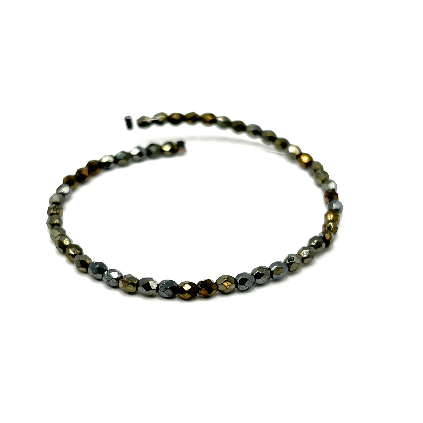 Firepolish 3MM - Matte Metallic Bronze Iris - Strand 50