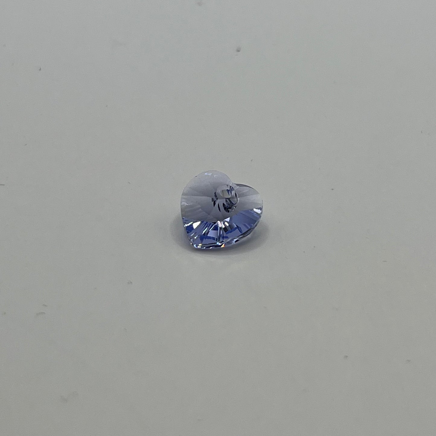 Swarovski 10MM Heart Pendant A6228 - Provence Lavender (4pcs)