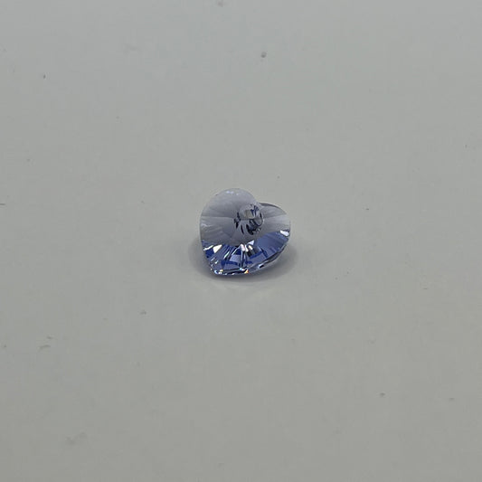 Swarovski 10MM Heart Pendant A6228 - Provence Lavender (4pcs)